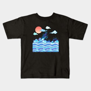 waves Kids T-Shirt